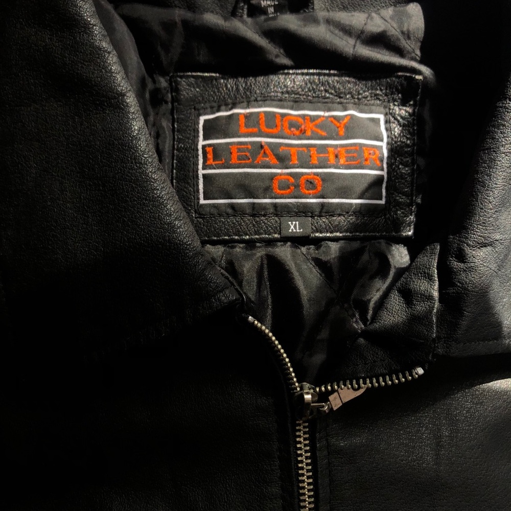 Genuine Leather Jacket - Picture 3 of 5